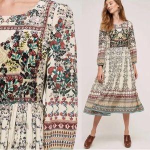 Gorgeous Beaded Boho Midi Dress